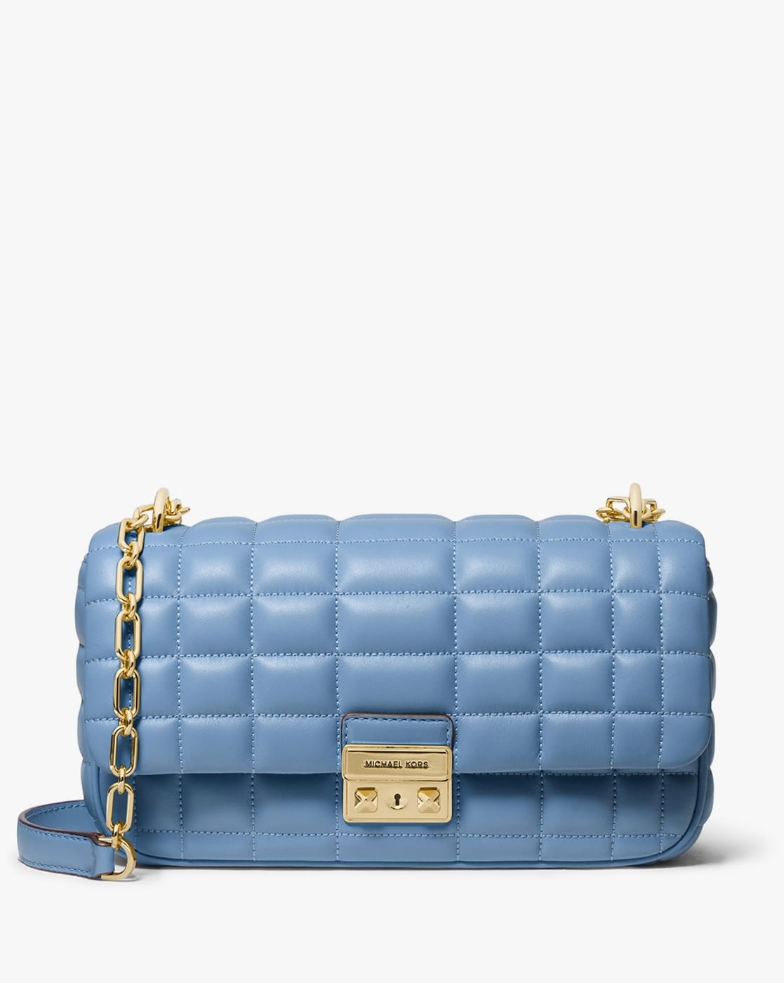 Buy Michael Kors Tribeca Large Crossbody Bag | Blue Color
