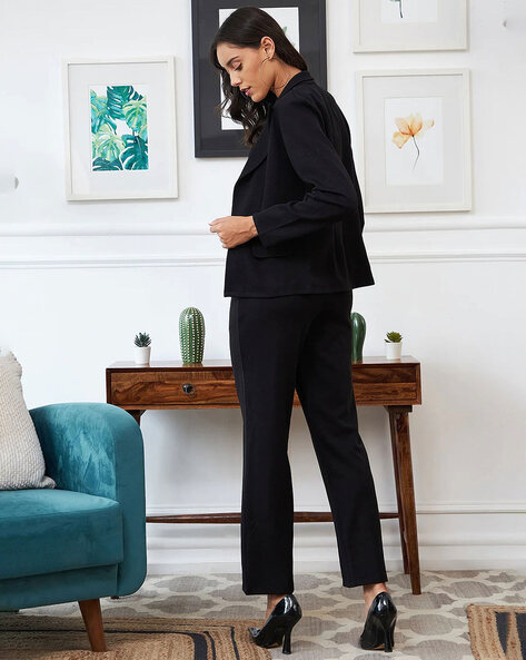 Buy Black Suit Sets for Women by SRUTVIK CREATION Online