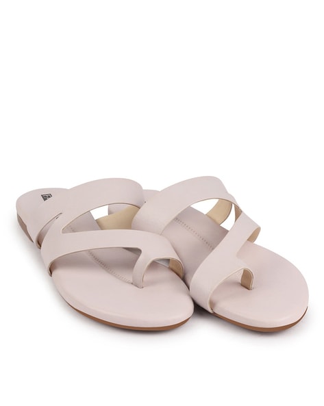 Buy Lavender Flat Sandals for Women by FAUSTO Online