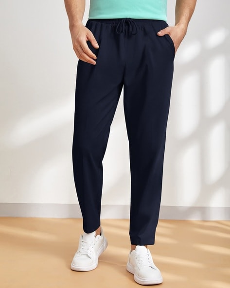 Mens straight 2025 track pants