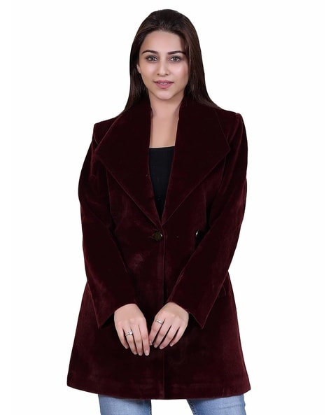 Women Coat with Insert Pockets