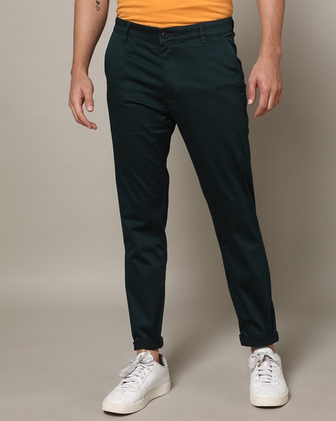Relaxed Fit Cargo Pants - Dark green - Men | H&M US