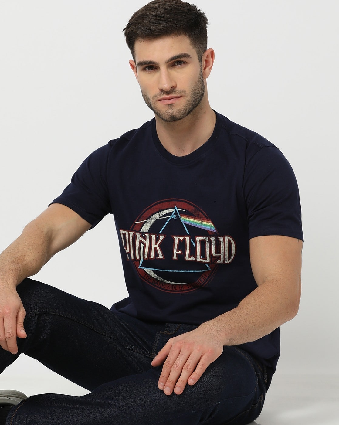 Buy Navy Blue Tshirts for Men by LEE COOPER Online | Ajio.com