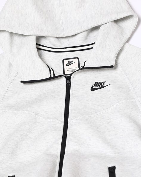 Nike grey cheap zip up