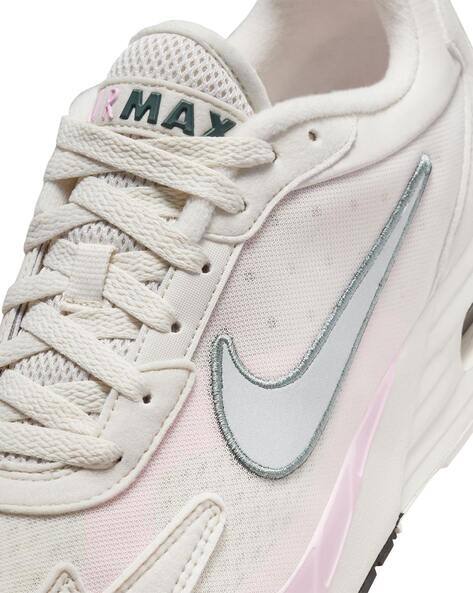 nike air max up sneakers in gray and pink