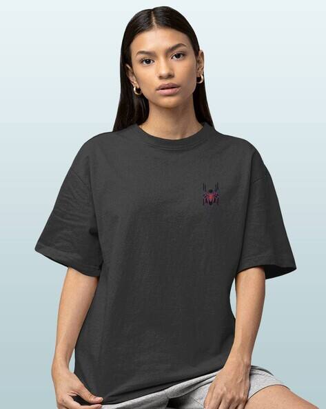 spider t shirt women's