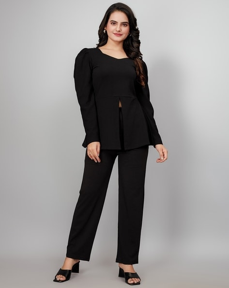 Stevie Tapered Trouser Suit Outfit |