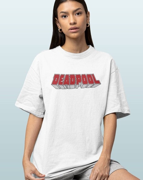 Deadpool t shirt clearance white