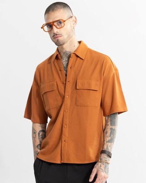 Price History of SNITCH Ribbed Oversized Fit Shirt with Flap