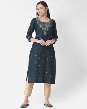 Span kurtis online top