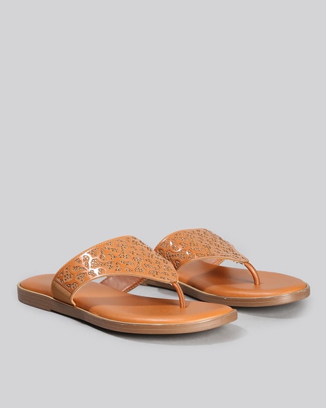 Shop Solid Slip-On Sandals Online | Max UAE