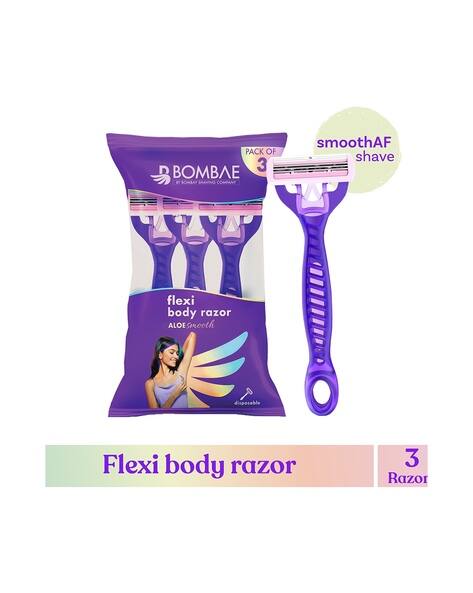 Bombae Flexi Body Razor - Purple