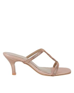 metro Women Embellished Slip-On Stilettos-picture-39