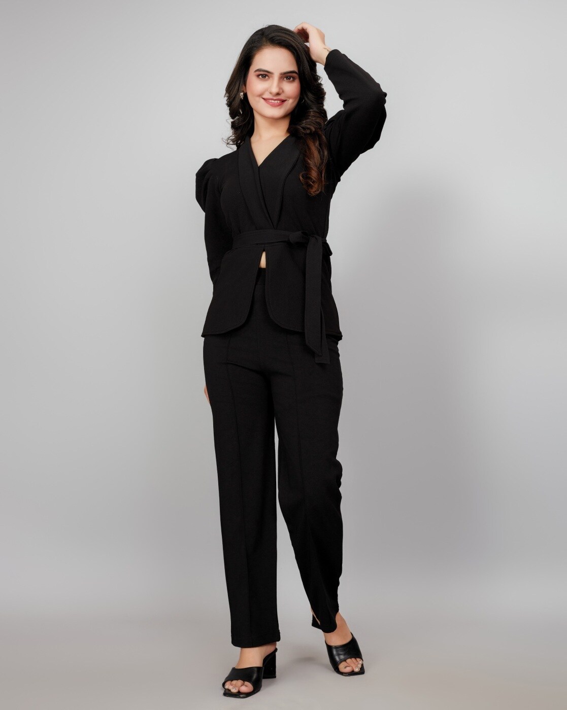 Amazon.com: Pant Suits for Women Dressy Wedding Guest Elgant Pantsuit Work  Professional Blazer Sets Women 2 Piece Outfits Plus Size Black : Sports &  Outdoors