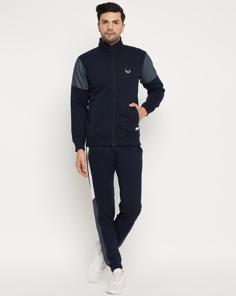 Mens colour sales block tracksuit