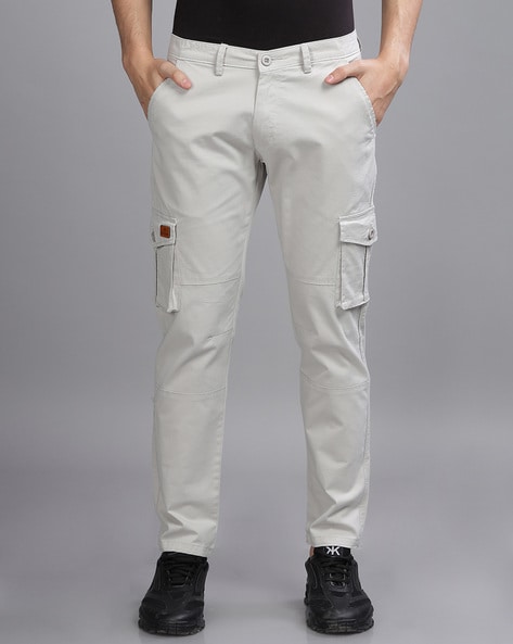 Buy Silver Trousers & Pants for Men by PAUL STREET Online