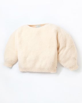 cherry crumble by nitt hyman Girls Round-Neck Pullover with Full-Sleeves-picture-11