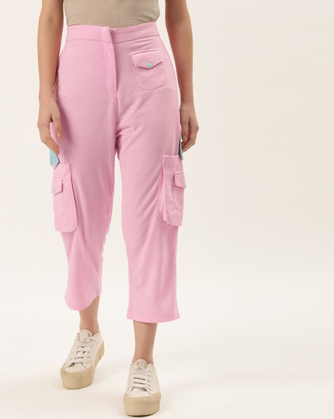 Buy Pink Track Pants for Women by Zivame Online