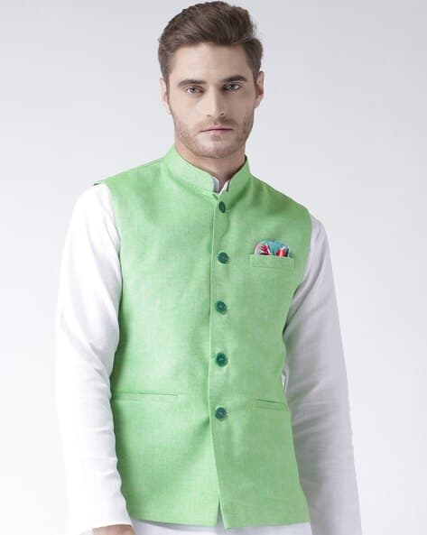 Buy Parrot 3-Piece Ethnic Suit for Men by Hangup Trend Online