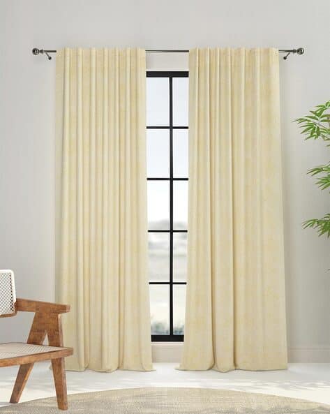 Pale Yellow Curtains