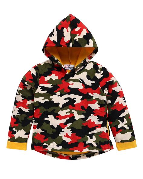 Girls camouflage outlet hoodie