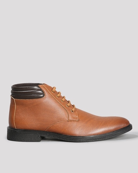 Carlton London Men Ankle-Length Boots