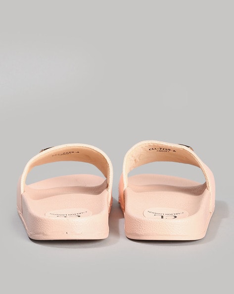 Womens discount nude slides