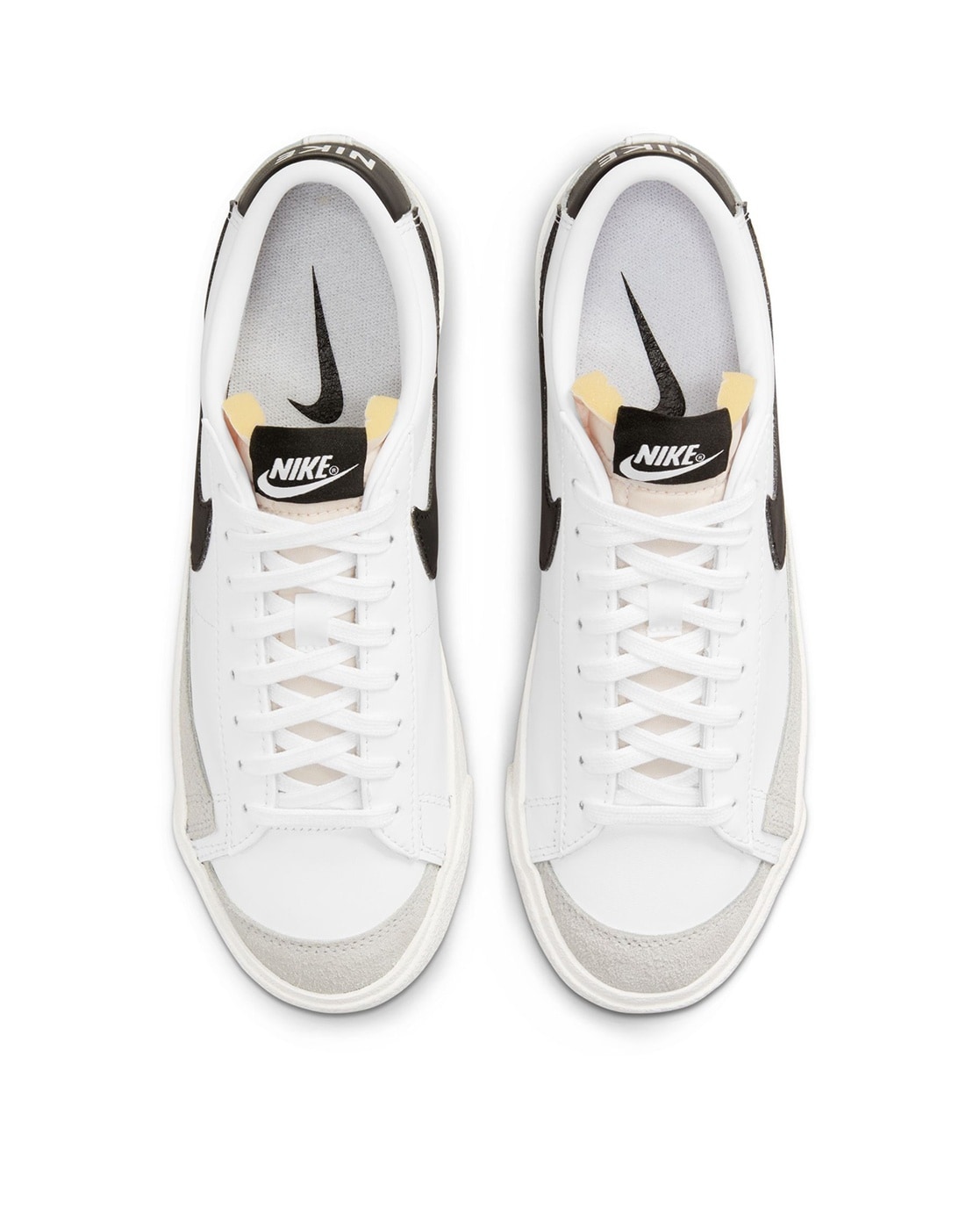 Nike blazer low white hot sale womens