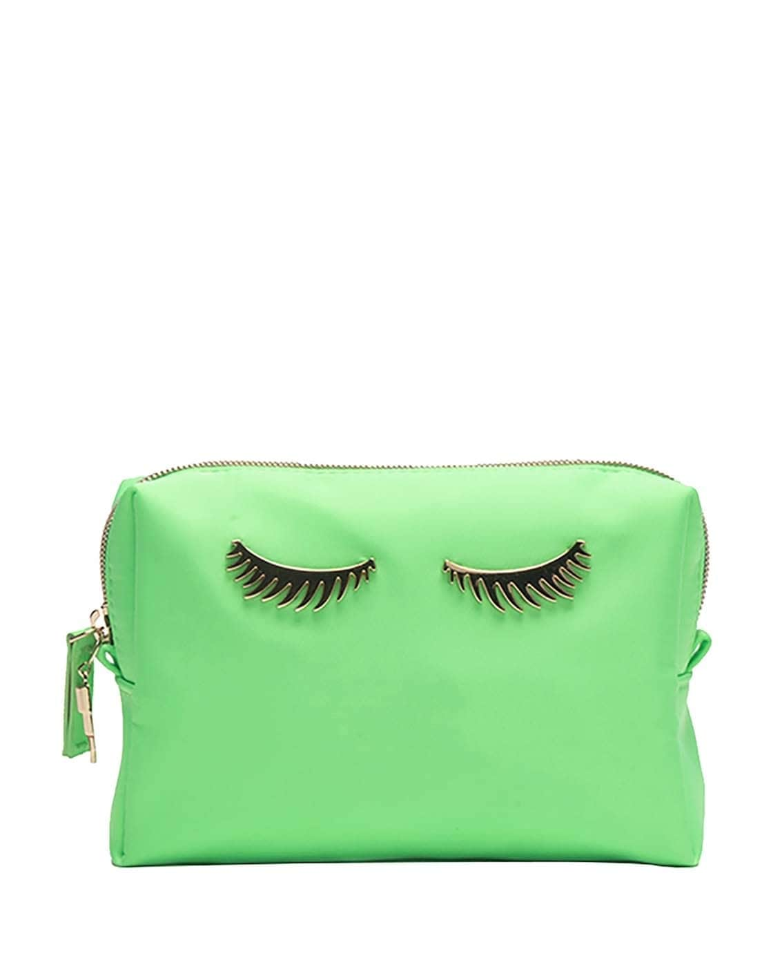 Neon Green Snake Print Cross Over Bag – AX Paris