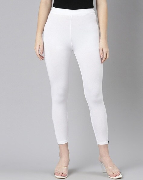 Buy White Leggings for Women by LYRA Online