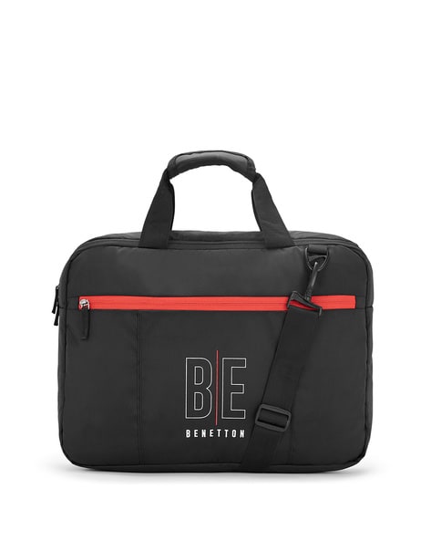 Buy United Colors of Benetton Citron Unisex Polyester Non Laptop Backpack  Black (M) Online