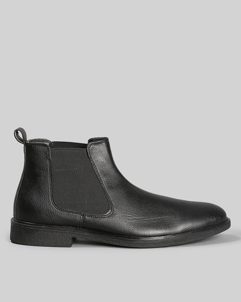 Carlton London Men Ankle-Length Chelsea Boots