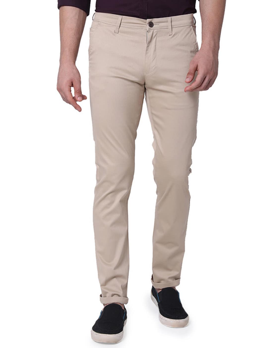 Buy Green Trousers & Pants for Men by OXEMBERG Online | Ajio.com
