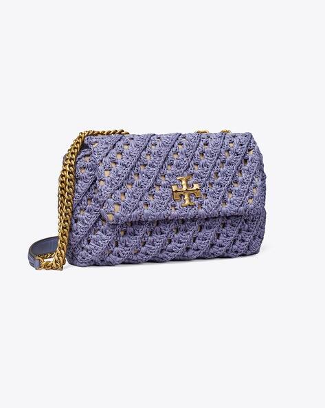 TORY BURCH 143696 289 WILLA CROCHET SMALL SHOULDER BAG(新品)