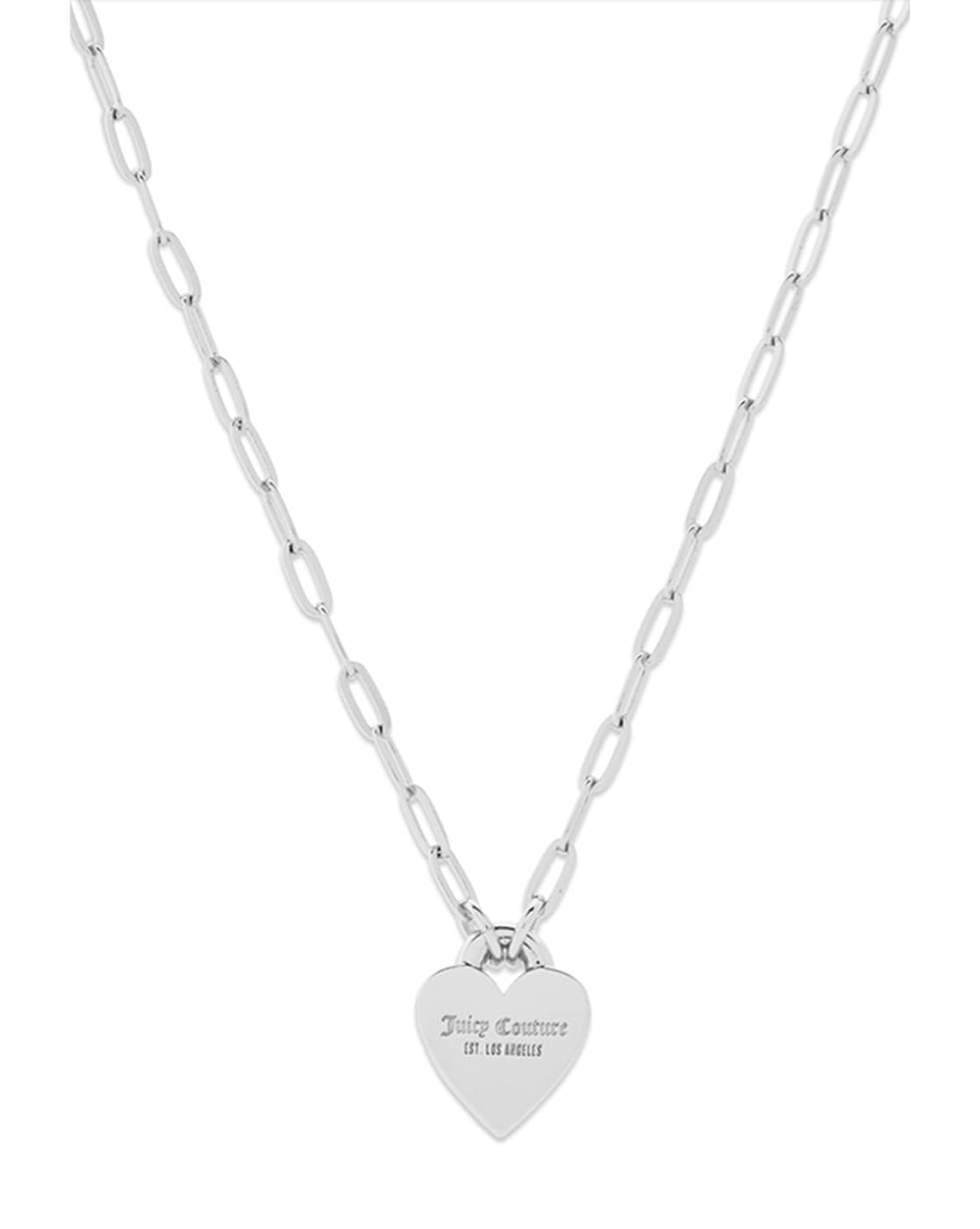 Juicy Couture Silver Plated Necklaces