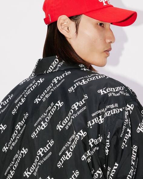 Buy KENZO Kenzo By Verdy Windbreaker | Black Color Men | AJIO LUXE
