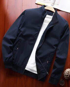 vooter Men Zip-Front Regular Fit Jacket-picture-11
