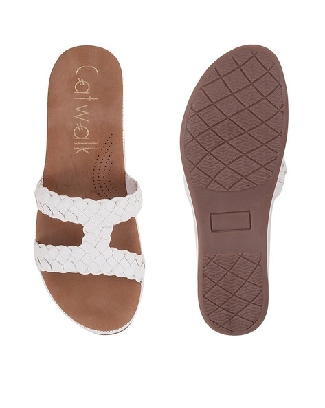 Buy Catwalk Silver Cross Strap Sandals Online at Best Prices in India -  JioMart.