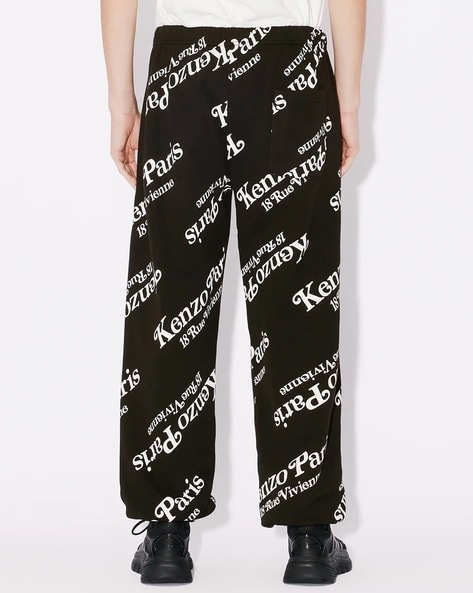 Buy KENZO Verdy Classic Jogger Pants Black Color Men AJIO LUXE