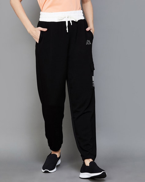 Buy Black Track Pants for Women by KAPPA Online