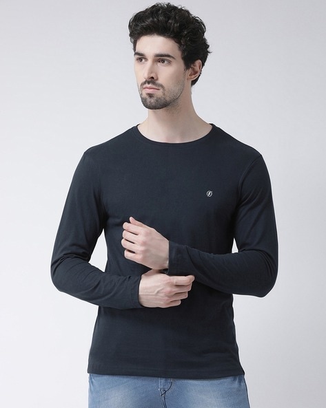 Regular Fit Cotton Crew-Neck T-shirt