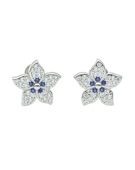 Dot Stud Earring, silver (single)