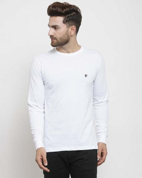 Buy White Tshirts for Men by FRISKERS Online