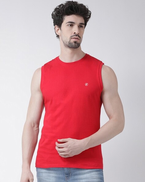 Buy Red Tshirts for Men by FRISKERS Online Ajio