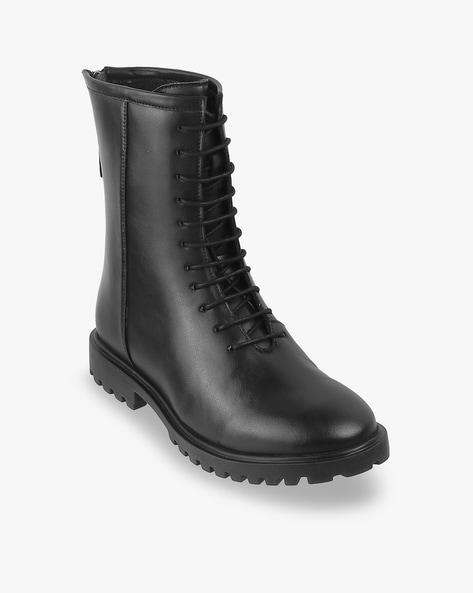 Buy Black Boots for Women by CATWALK Online Ajio