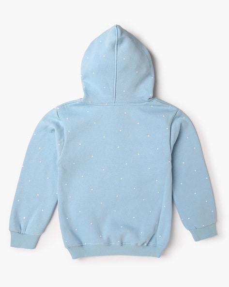 Pale cheap blue hoodie