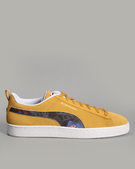 All yellow on sale puma suede