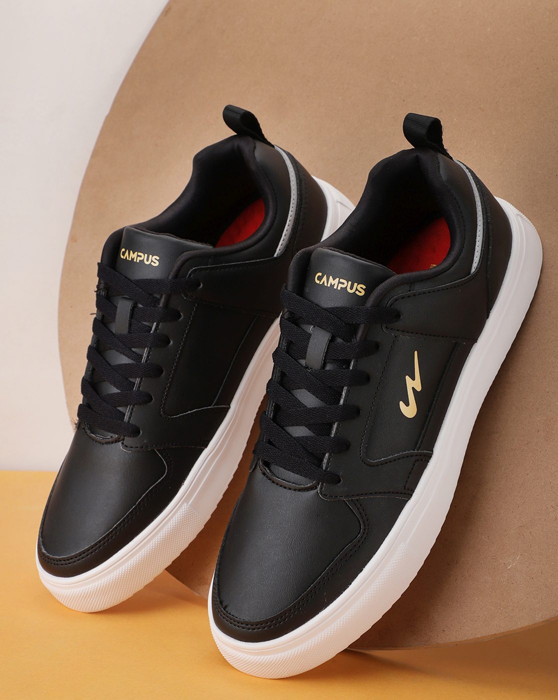 Buy Black Sneakers for Men by CAMPUS Online Ajio