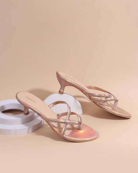 Rose Gold Heels - Buy Rose Gold Heels online in India