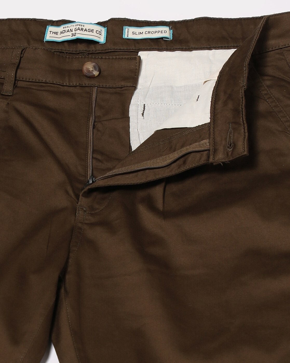 Buy Brown Trousers & Pants for Men by The Indian Garage Co Online